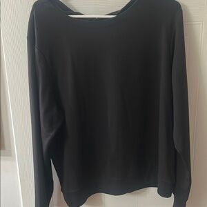 Avia Scuba material Black Sweatshirt for Women